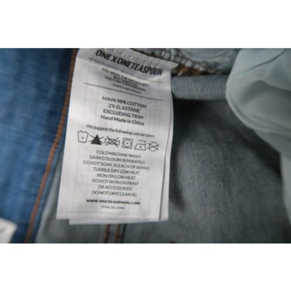 NWT One Teaspoon Americano Desperados Jean Size 24 - Picture 6 of 8